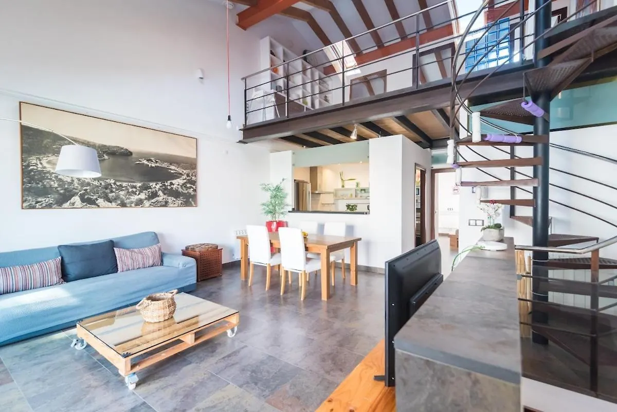 Spacious, Central Right On The Beach, Large Terrace Ballerics 0*,  Spain